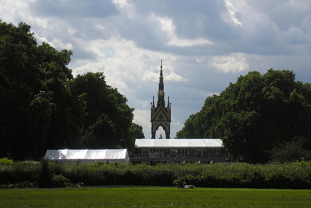 View Towards The Albert Memorial