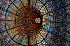 stained glass skylight