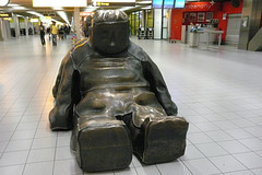 Sculpture At Schiphol Airport