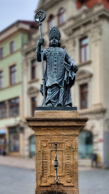 Gotha - St. Gothardus-Brunnen