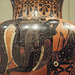 Detail of a Terracotta Neck-Amphora Attributed to the Medea Group in the Metropolitan Museum of Art, April 2017