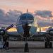 Sunset at Pima Air and Space Museum