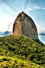 Mit der Sugarloaf-Seilbahn zum Pão de Açúcar (Zuckerhut)