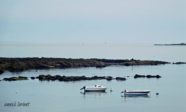 quand le ciel et la mer se confondent