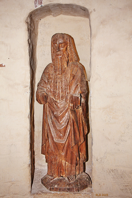 Kraak, Johanniterkirche, Apostelfigur