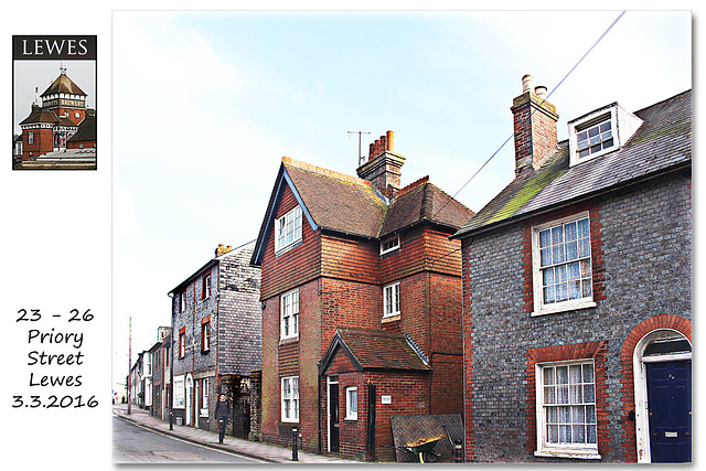 23 - 26 Priory Street - Lewes - 3.3.2016