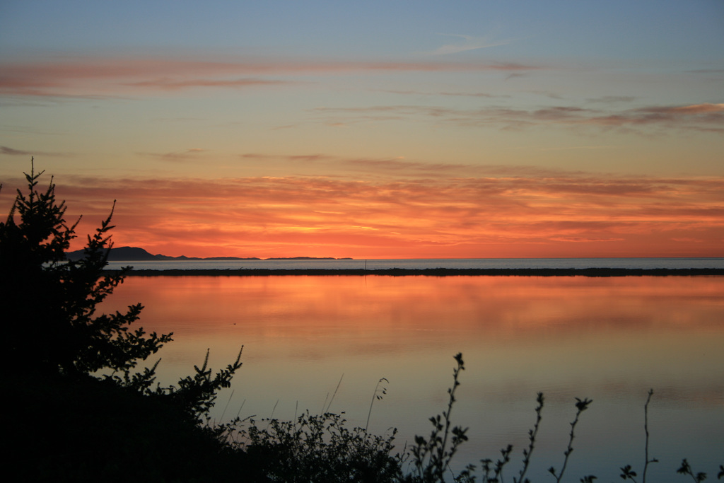 Sunset on the Strait of Juan de Fuca