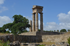 Rhodes, Acropolis Hill, Remains of Apollo's Temple