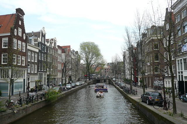 Amsterdam Canal Scene