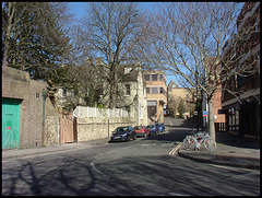 looking up St Ebbes Street