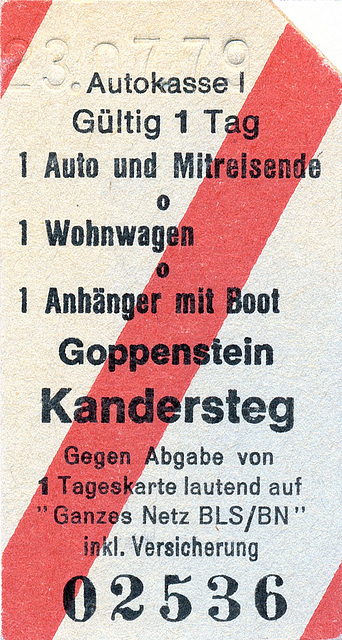 Auto Goppenstein-Kandersteg 1