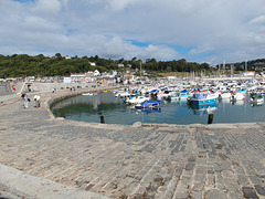 The harbour, Lyme Regis