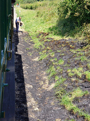 Track side fire