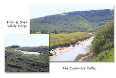 High & Over White Horse - Cuckmere Valley - 11.6.2015