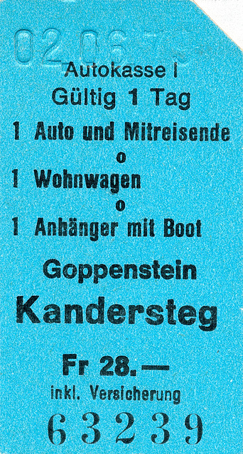 Auto Goppenstein-Kandersteg 2