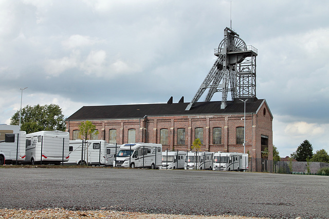 Zeche Gneisenau 1/2/3/4, Tomson-Bock von Schacht 2 (Dortmund-Derne) / 10.09.2017