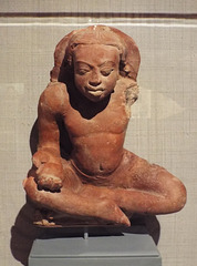 Gupta-Period Seated Male Figure in the Princeton University Art Museum, April 2017