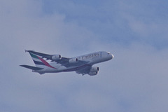 A380 into Manchester