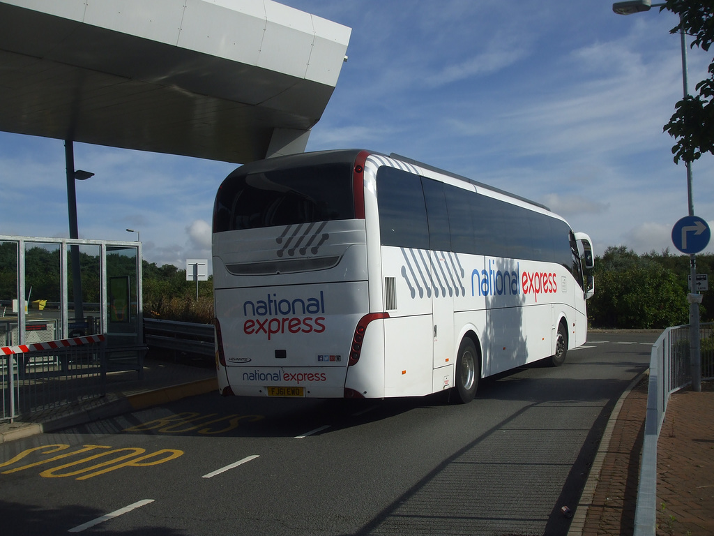 DSCF4910 Chalfont Coaches FJ61 EWO (National Express contractor) at Milton Keynes - 1 Sep 2016