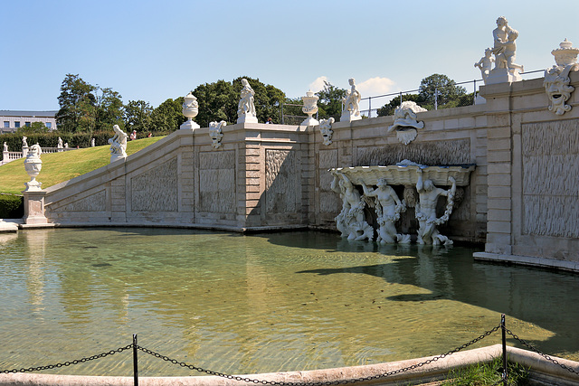 Schloss Belvedere - Die "Untere Kaskade"