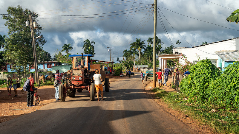 evening in the village