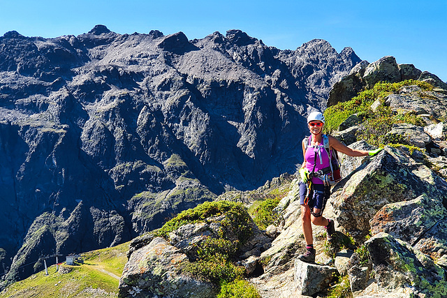 Hiking At 2,200 Metres