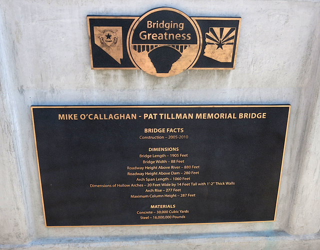 Mike O'Callaghan - Pat Tillman Memorial Bridge (2832)