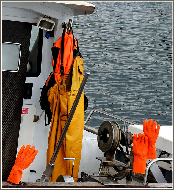 ... paré pour la pêche au bar ...!