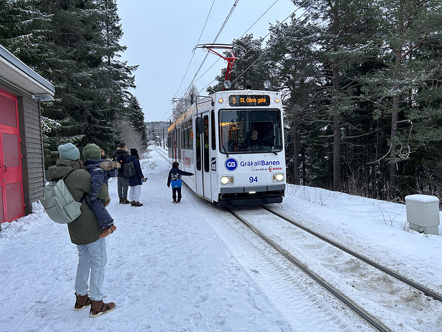 Waiting for the Tram