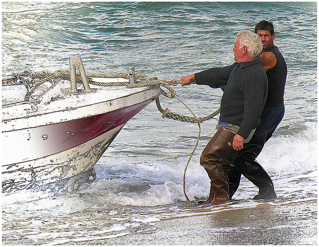 ... travailleurs de la mer ...