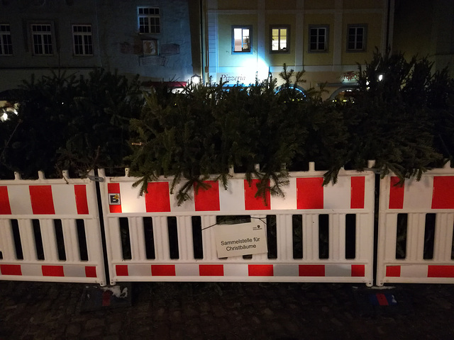 Christmas Tree Waste Collection Point HFF!