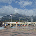 Kemer, The Central Square with Fountain and Monument to Ataturk