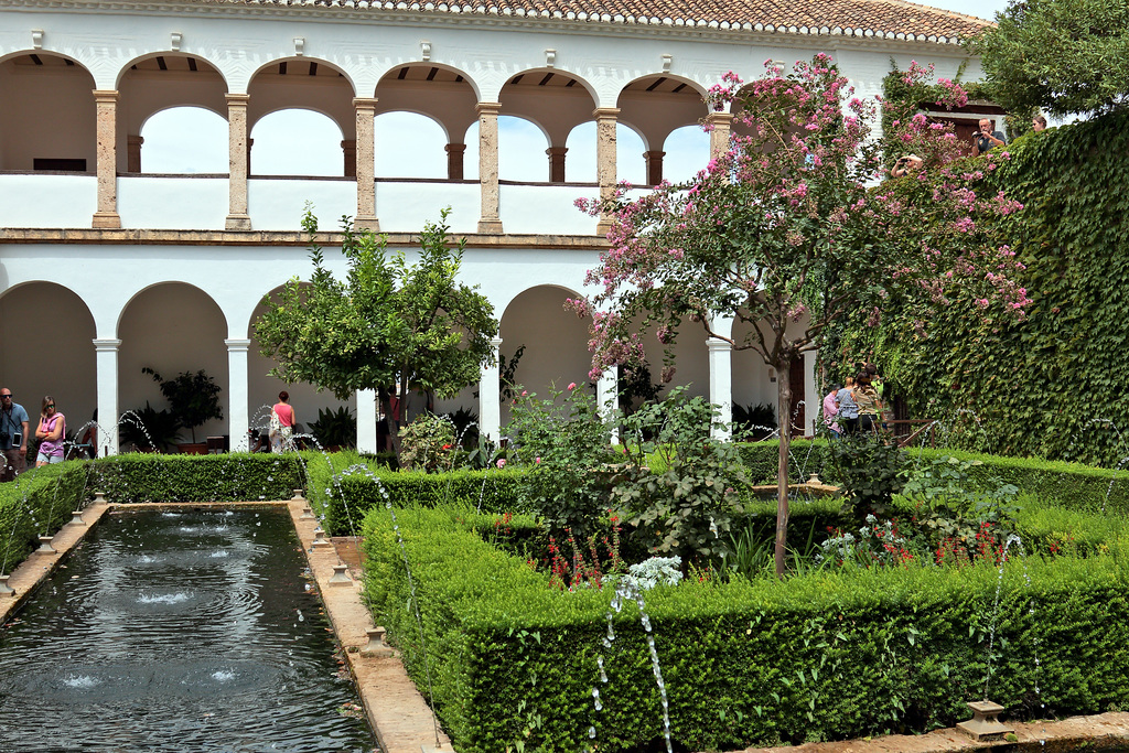 Generalife - Der "Patio de la Sultana" (2)