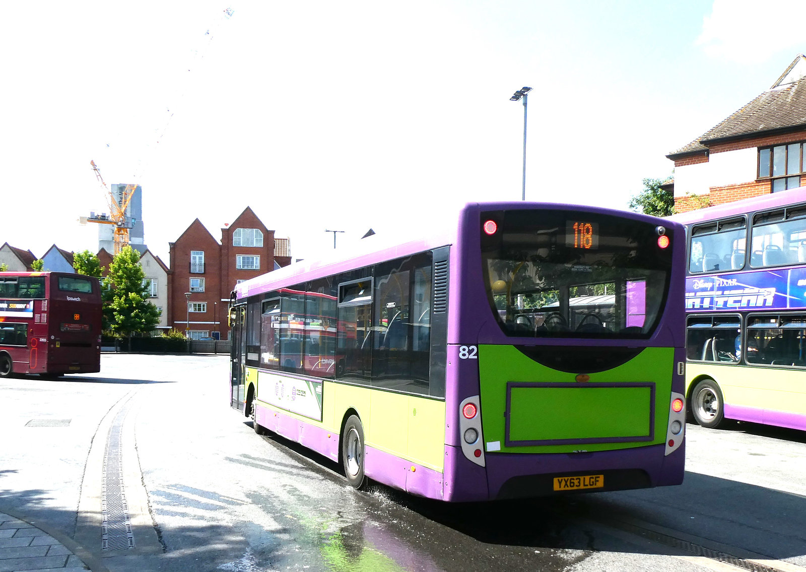 Ipswich Buses 82 (YX63 LGF) in Ipswich - 8 Jul 2022 (P1120308)