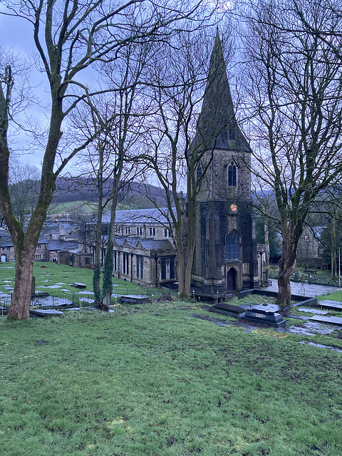 ipernity: Old Glossop Parish Church - by Colin Ashcroft