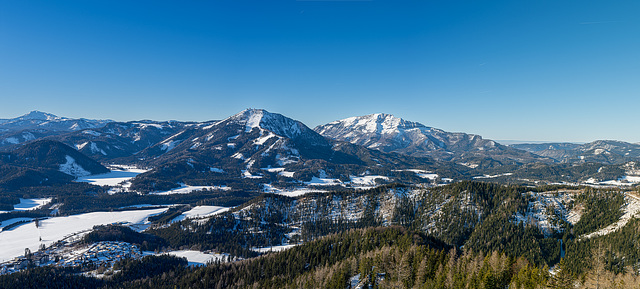 Pano Gemeindealpe Ötscher