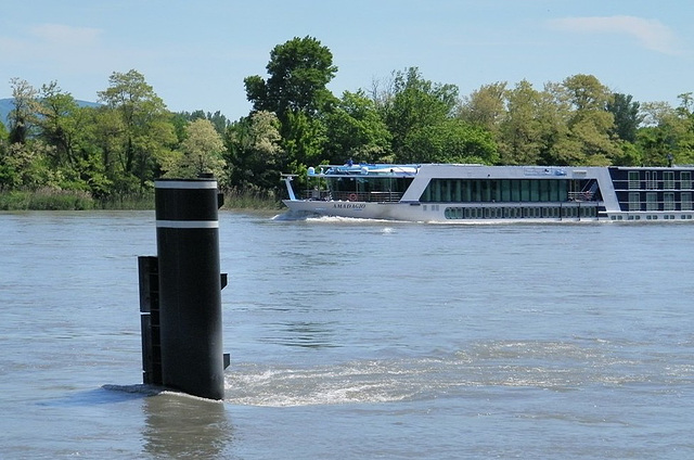 Sur le Rhône...