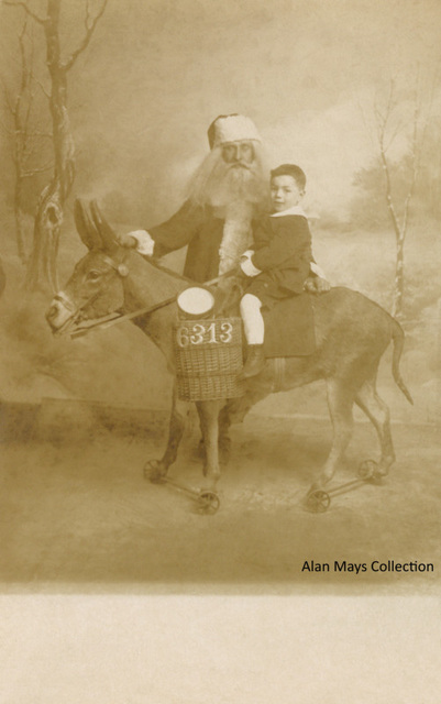 Santa Claus with Boy and Donkey (Full Version)