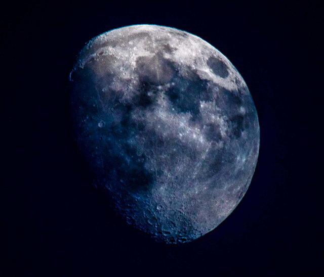 The Moon. Nikon d810 with a Sigma 150-600mm lens and Sigma 1.4 teleconverter.