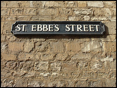 St Ebbe's Street sign