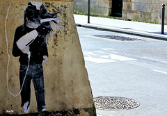 un mur qui décoiffe