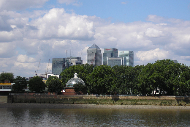 Canary Wharf Skyline