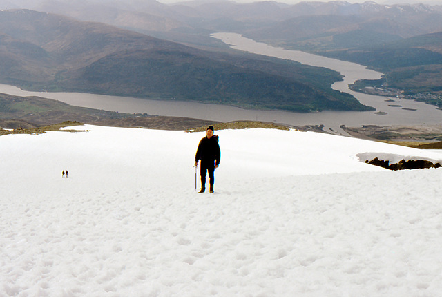 Jim`s last time on the Ben with us 16th May 1994. Sadly he passed away in 2004