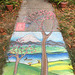 Pandemic chalk: View of Mount Fuji 2