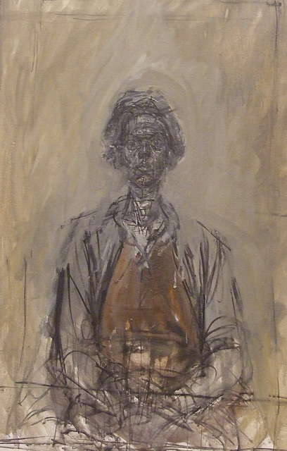 Detail of Annette by Giacometti in the Museum of Modern Art, May 2010