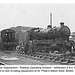 Ex ROD 2-8-0 3028 being used for re-railing trials - St Philip's Marsh - Bristol - 7.9.1956