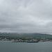 Blick vom Þjóðvegur auf Akureyri (© Buelipix)