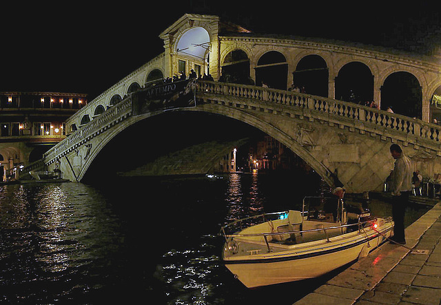 Ponte di Rialto @ notte [Giugno 2007]