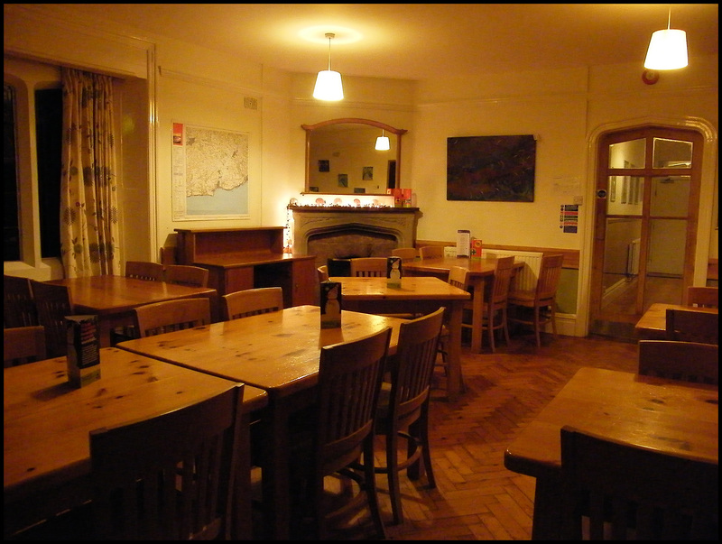 dining room at Beer YHA