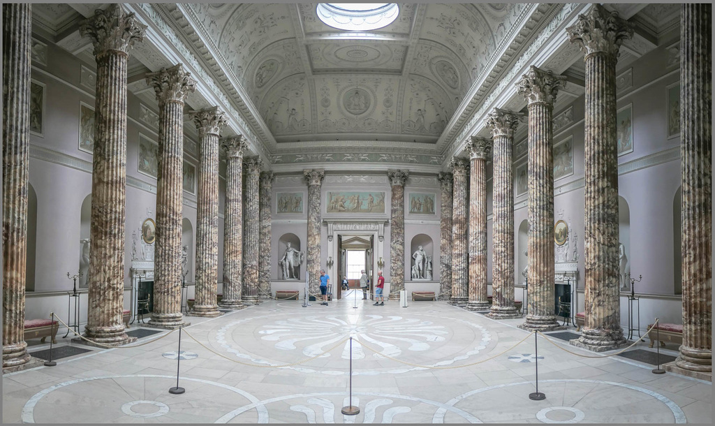 The marble hall - Kedleston - Derby.